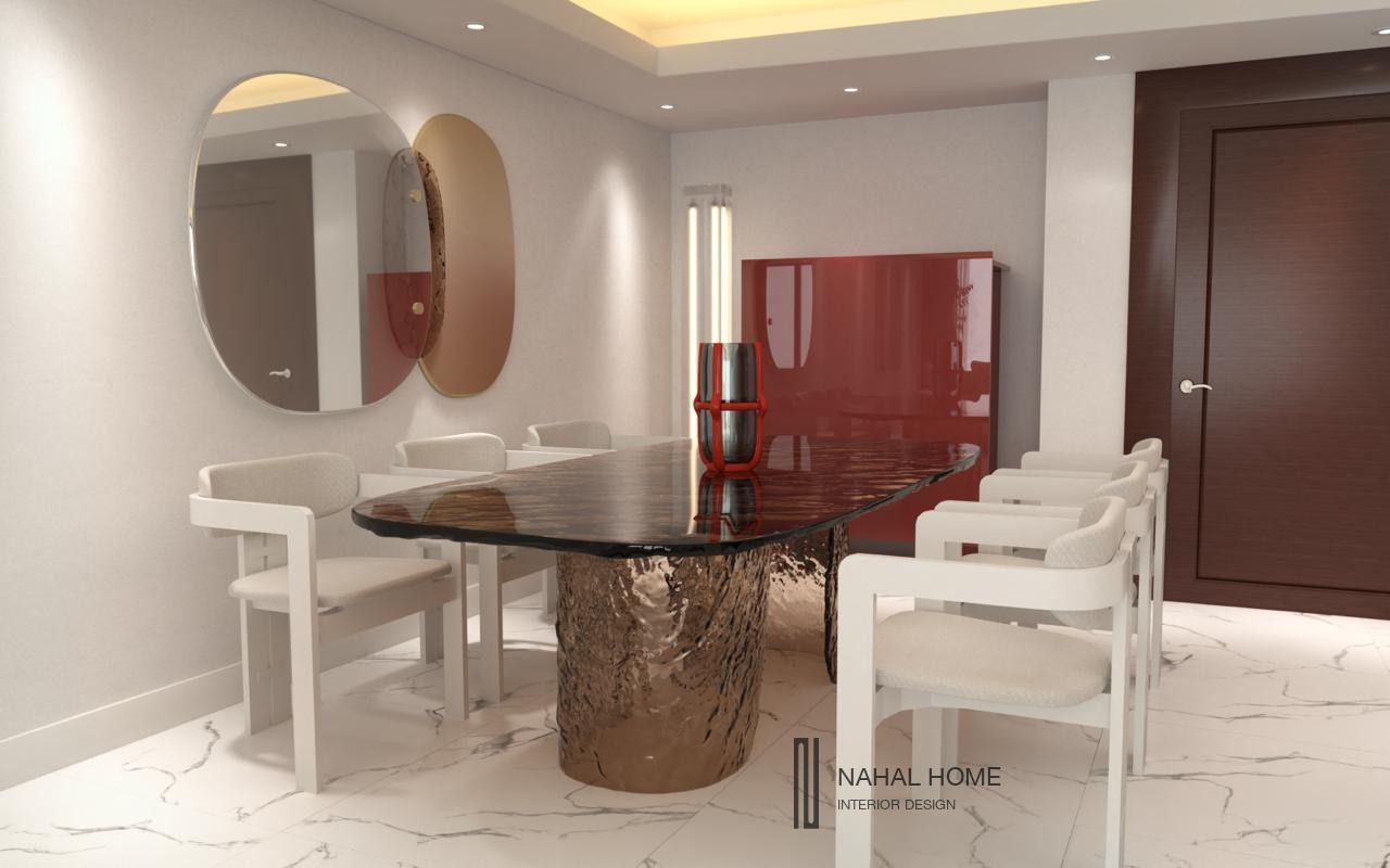 تصور تصميم غرفة الطعام